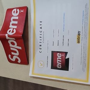 Louis Vuitton Supreme Wallet